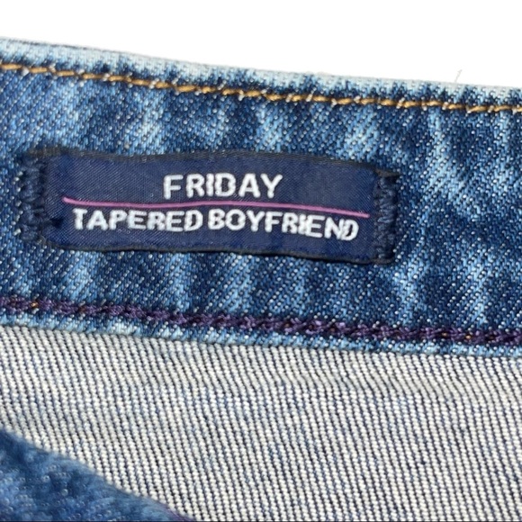 Vigoss Friday Tapered Boyfriend Jeans High Rise 27 - Picture 6 of 16